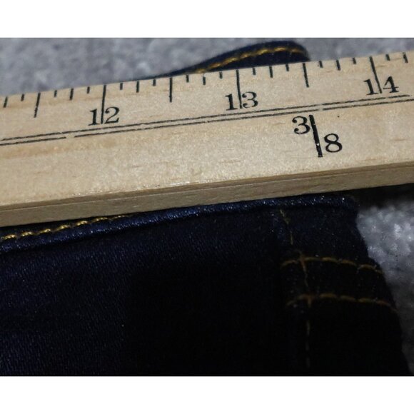 Frame Le High Flare Jeans Women's Size 27 Dark Wash Denim Flat Front Workwear - Picture 2 of 14